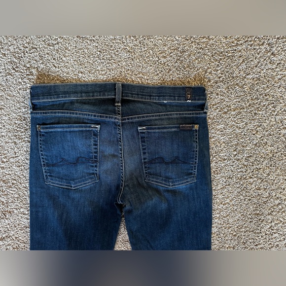7 for all mandkind jeans bootcut size 31 - Picture 4 of 5